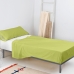 Set di Lenzuola HappyFriday BASIC KIDS Verde Singolo 2 Pezzi