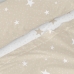 Juego de Sábanas HappyFriday Basic Kids Little star Beige Cama de 80/90 2 Piezas