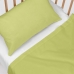 Set posteljine HappyFriday BASIC KIDS Zelena Dječji krevetić 2 Dijelovi