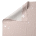 Prešívané obliečky bez výplne HappyFriday Basic Kids Little star Ružová 80/90 cm posteľ 2 Kusy
