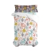 Комплект чехлов для одеяла HappyFriday Moshi Moshi Woodland Разноцветный 80/90 кровать 2 Предметы