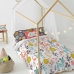 Dekbedovertrek set HappyFriday Moshi Moshi Woodland Multicolour Bed van 80/90 2 Onderdelen