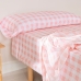 Bäddset HappyFriday Basic Kids Vichy Rosa Säng 105 180 x 270 cm 2 Delar