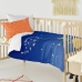 Täckslagsset HappyFriday Le Petit Prince Migration Multicolour Babysäng 2 Delar
