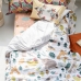 Dekbedovertrek set HappyFriday Moshi Moshi Harvestwood Multicolour Bed van 80/90 2 Onderdelen