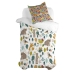 Dekbedovertrek set HappyFriday Moshi Moshi Harvestwood Multicolour Bed van 80 2 Onderdelen