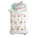 Dekbedovertrek set HappyFriday Moshi Moshi Cute Llamas Multicolour Bed van 80 2 Onderdelen