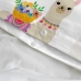 Dynebetræk sæt HappyFriday Moshi Moshi Cute Llamas Multifarvet Seng 80 2 Dele