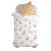 Dekbedovertrek set HappyFriday Moshi Moshi Baby Koala Multicolour Bed van 80 2 Onderdelen