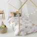 Dekbedovertrek set HappyFriday Moshi Moshi Baby Koala Multicolour Bed van 80 2 Onderdelen