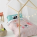 Dekbedovertrek set HappyFriday Moshi Moshi Fantasy Multicolour Bed van 80/90 2 Onderdelen