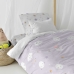 Dekbedovertrek set HappyFriday Moshi Moshi Moons Multicolour Bed van 80 2 Onderdelen