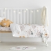 Dekbedovertrek set HappyFriday Moshi Moshi Baby Koala Multicolour Wieg voor baby's 2 Onderdelen