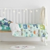 Täckslagsset HappyFriday Moshi Moshi Holidays Multicolour Babysäng 2 Delar