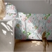 Dekbedovertrek set HappyFriday Moshi Moshi Macaque Multicolour Bed van 80/90 2 Onderdelen