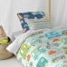 Dekbedovertrek set HappyFriday Moshi Moshi Holidays Multicolour Bed van 80 2 Onderdelen