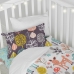 Duvet cover set HappyFriday Moshi Moshi Woodland Multicolour Baby Crib 2 Pieces