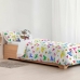 Noorse hoes Decolores Ocells Multicolour 175 Draden 140 x 200 cm