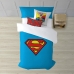 Housse de Couette Superman Superman Multicouleur 175 Fils 180 x 220 cm