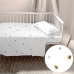 Bedding set HappyFriday HF Mini Honey Multicolour Baby Crib 2 Pieces