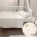 Set beddengoed HappyFriday HF Mini Iris Multicolour Wieg voor baby's 2 Onderdelen