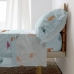 Prešívané obliečky bez výplne HappyFriday HF Mini Dinosaur Viacfarebná 80/90 cm posteľ 2 Kusy