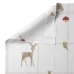 Juego de Sábanas HappyFriday HF Mini Woods Animals Multicolor Cama de 105 2 Piezas