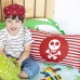 Fodera per cuscino HappyFriday Pirate Multicolore 50 x 30 cm