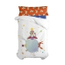 Dekbedovertrek set HappyFriday Le Petit Prince Multicolour Bed van 80/90 2 Onderdelen