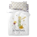 Set pokrivača za poplun HappyFriday Le Petit Prince Ses Amis Pisana Dječji krevetić 2 Dijelovi