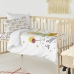 Dekbedovertrek set HappyFriday Le Petit Prince Ses Amis Multicolour Wieg voor baby's 2 Onderdelen