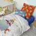 Set husă de pătură HappyFriday Le Petit Prince Multicolor Pat 80 2 Piese