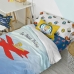 Duvet cover set HappyFriday Le Petit Prince Son Avion Multicolour Single 2 Pieces