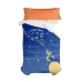 Set husă de pătură HappyFriday Le Petit Prince Migration Multicolor Pat 105 2 Piese