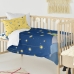 Dekbedovertrek set HappyFriday Le Petit Prince La Nuit Multicolour Wieg voor baby's 2 Onderdelen