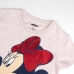 T-Shirt met Korte Mouwen voor kinderen Minnie Mouse Roze