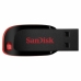 Στικάκι USB SanDisk Cruzer Blade Μαύρο 64 GB