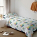 Dekbedovertrek set HappyFriday Happynois Kite Multicolour Bed van 80/90 2 Onderdelen