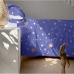 Sada poťahov na periny HappyFriday Happynois Moon Dream Viacfarebná 80/90 cm posteľ 2 Kusy