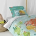 Dekbedovertrek set HappyFriday Happynois World Map Multicolour Bed van 80 2 Onderdelen