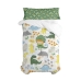 Duvet cover set HappyFriday Happynois Happydino Multicolour Single 2 Pieces