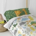 Dekbedovertrek set HappyFriday Happynois Happydino Multicolour Bed van 80/90 2 Onderdelen