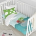 Dekbedovertrek set HappyFriday Happynois Pirata Multicolour Wieg voor baby's 2 Onderdelen