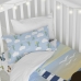 Duvet cover set HappyFriday Happynois Summer Time Multicolour Baby Crib 2 Pieces