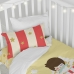 Duvet cover set HappyFriday Happynois Popcorn Multicolour Baby Crib 2 Pieces