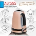 Bouilloire Adler AD 1295 Beige Acier inoxydable 2200 W 1850 W 1,7 L