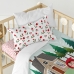 Dekbedovertrek set HappyFriday Mr Fox Red riding hood  Multicolour Wieg voor baby's 2 Onderdelen