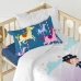 Dekbedovertrek set HappyFriday Mr Fox Nanny Multicolour Wieg voor baby's 2 Onderdelen