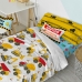 Dekbedovertrek set HappyFriday Mr Fox Machinery  Multicolour Bed van 80/90 2 Onderdelen