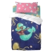 Set husă de pătură HappyFriday Mr Fox Happy mermaid Multicolor Pătuț de copil 2 Piese